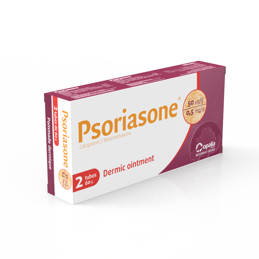 PSORIASONE 0,5mg/g / 2 Dermal Ointment 60g tubes